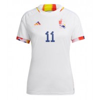 Belgia Yannick Carrasco #11 Vieraspaita Naiset MM-kisat 2022 Lyhythihainen
